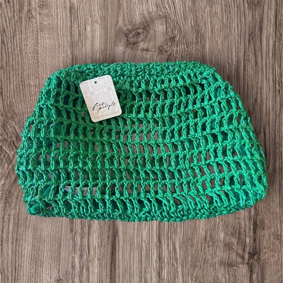 NWT Free People Sand Bound Clutch in Jelly Bean - Picture 5 of 7